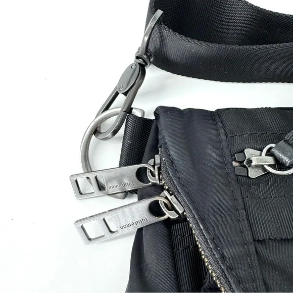 lululemon athletica Festival Crossbody Black Nylon Bag OS - Picture 5 of 10